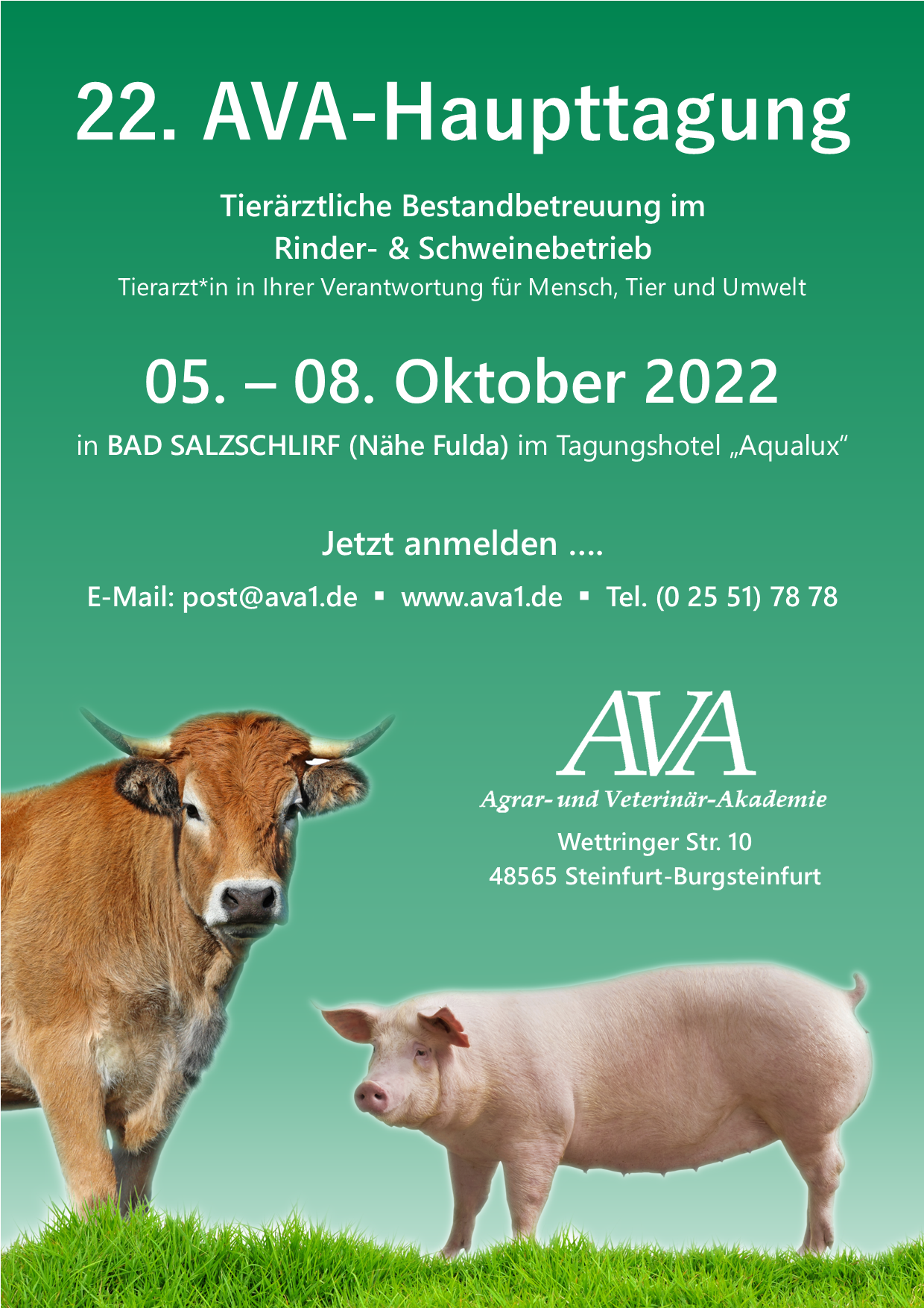 Die Einladung für Tierärzt*innen zur Tagung | Freie-Pressemitteilungen.de